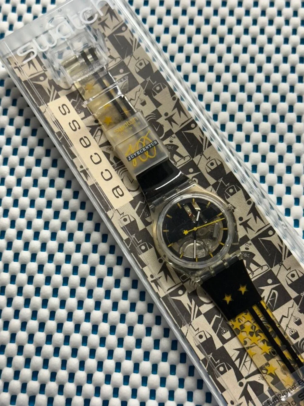 Swatch Watch Juvecentus SKZ106 Vintage 1997
